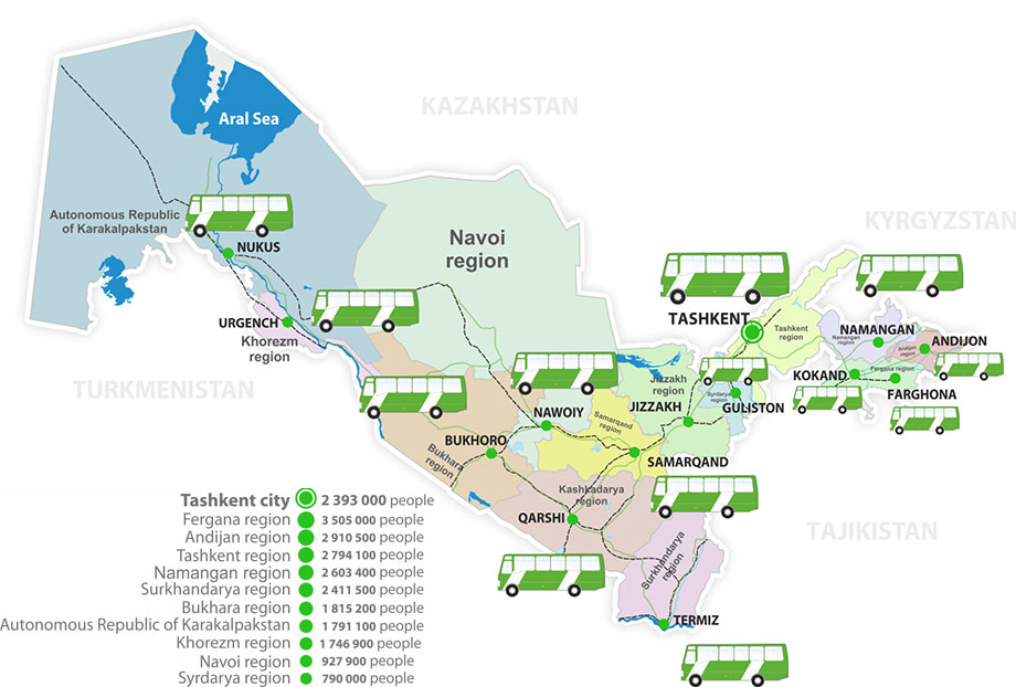 ISUZU tail gates branding in regions